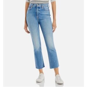 MOTHER Blue Ankle & Cropped Jeans